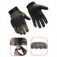 Wiley X HYBRID Nomex-Kevlar Removable Knuckle Glove Foliage Green